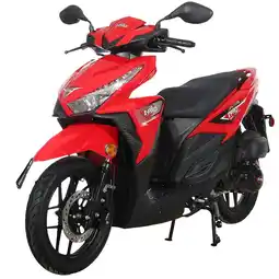 Walmart X-Pro Orion 200 Gas Moped Adult Gas Moped Scooter with 14 Wheels! LED Headlight! offer