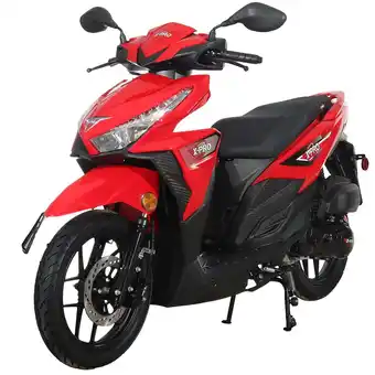 Walmart X-Pro Orion 200 Gas Moped Adult Gas Moped Scooter with 14 Wheels! LED Headlight! offer