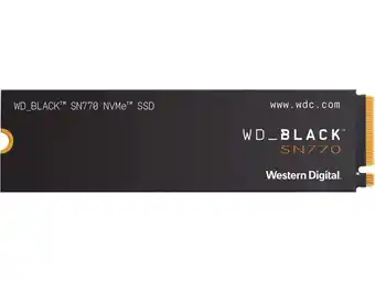 Walmart WD_BLACK 1TB SN770 NVMe SSD, Internal Gaming Solid State Drive - WDS100T3X0E-00B3N0 offer