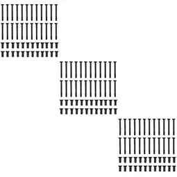 Walmart Raindrops 180 pcs Computer Cooling Fan Mount Screws Case Fan Long Short Screws Set offer