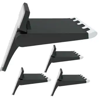 Walmart unbranded 4 Pcs Ergonomic Laptop Holder Computer Cooling Bracket Stand for Sofa offer
