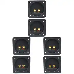 Walmart Raindrops 6 pcs Loudspeaker Terminal Connectors 2-way Connector Replacement Parts offer