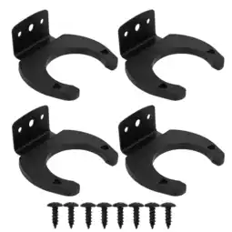 Walmart 4 PCS Headphones Wired Earphones Microphone Hook Wall Mount Holder Hanger offer