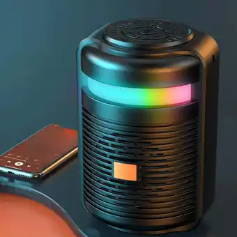 Walmart Lzobxe Portable Bluetooth Speakers Smart Desktop Small Audio Home Mini Bluetooth Speaker offer