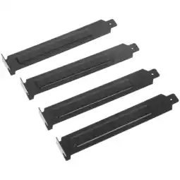 Walmart Raindrops 60 PCS Computer Case Back Slot Cover Stainless Steel PCI Expansion Blank Plate offer