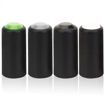 Walmart 4pcs Microphone Battery Covers Mic Battery Screw on Cap Compatible with PGX24/SLX24/PG58 offer
