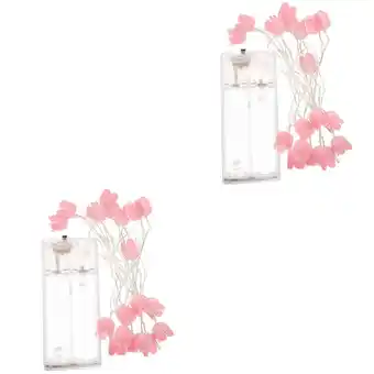 Walmart Raindrops 2pcs Flower String Light Tulip String Light Decorative String Light Indoor String Light offer