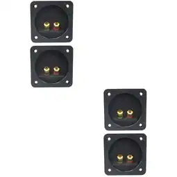 Walmart Raindrops 4 pcs 2-Way Loudspeaker Box Screw Cup Connector Accessories Connector Parts offer