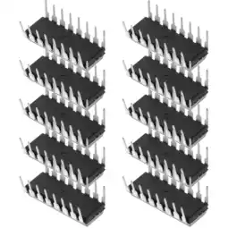 Walmart 10pcs L293D DIP 16-pin IC Stepper Controllers (Black) offer