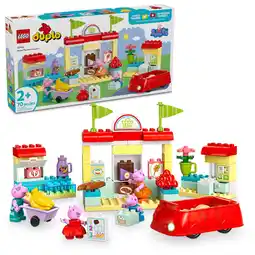 Walmart LEGO DUPLO Peppa Pig Supermarket Toy for Toddlers, Creative Build & Rebuild Playset, 10434 offer