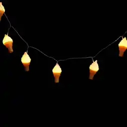 Walmart Raindrops 2 Sets Ice Cream LED Light String Ornament Decorative Indoor Layout String Light offer