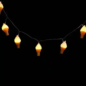 Walmart Raindrops 2 Sets Ice Cream LED Light String Ornament Decorative Indoor Layout String Light offer