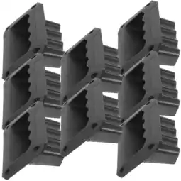 Walmart 8pcs Black ABS Speaker Handles for Secure Mounting and Easy Carrying offer