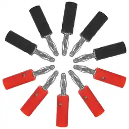 Walmart unbranded 10 Pcs Speaker Cable Banana Plug Connector 3.70X0.60X0.60CM offer