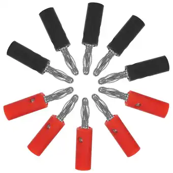 Walmart unbranded 10 Pcs Speaker Cable Banana Plug Connector 3.70X0.60X0.60CM offer