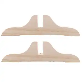 Walmart 2 Pcs Monitor Stands for Desks Room Divider Support Feet Screen Base Office offer