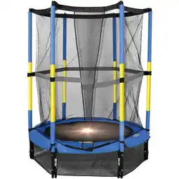 Walmart Bounce Pro 55-Inch My First Trampoline, with Safety Enclosure, Blue offer