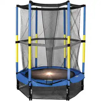 Walmart Bounce Pro 55-Inch My First Trampoline, with Safety Enclosure, Blue offer