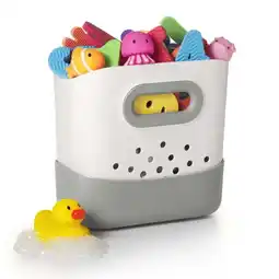 Walmart OXO Tot Stand Up Bath Toy Bin - Gray offer