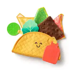 Walmart Melissa & Doug Multi-Sensory Soft Taco Fill & Spill Infant Toy offer