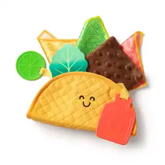 Walmart Melissa & Doug Multi-Sensory Soft Taco Fill & Spill Infant Toy offer