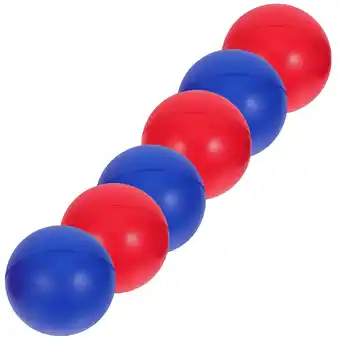 Walmart 6Pcs Replacement Beach Balls Paddle Replacement Balls Extra Balls for Outdoor Activities offer