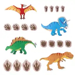 Walmart The Freckled Frog Chasing Dinosaurs Mats offer
