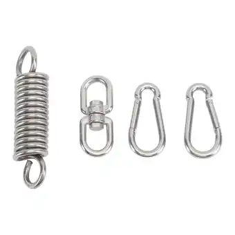 Walmart 304 Stainless Steel Heavy Bag Spring, 200kg Capacity, 360 Rotation for Home Gym, Camping Swing Use offer