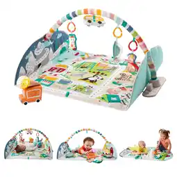 Walmart Fisher-Price Activity City Gym to Jumbo Playmat Extra Large for Infant to Toddler Play offer