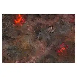 Walmart Mantic Entertainment MGCTC241 TerrainCrate - Battle Mat - Hellscape - 6 x 4 ft offer