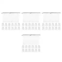 Walmart 4 Count Sundries Storage Bags Toy Pouch Peg Play Mat Drawstring Child Baby White offer