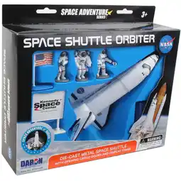 Walmart Daron Toys NASA Die-Cast Space Shuttle Vehicle Playset (7 Pieces) offer