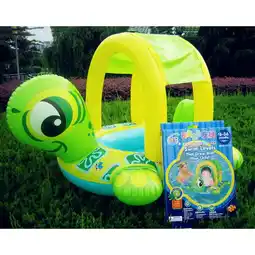 Walmart MLINS Sunshade Swimming Ring Inflatable Seat Float Tube Baby offer