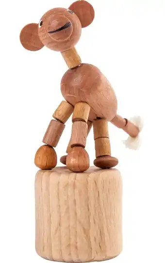 Walmart Alexandor Taron Kids Dregeno Monkey Push Toy - 3.25 H x 2 W x 1.25 D offer