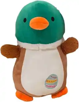 Walmart Squishmallow Official Kellytoy Hug Mees Squishy Soft Plush Animal Pets Avery Dug Egg, 14 Inch offer