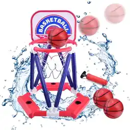 Walmart Casrra Pool Basketball Hoop Set for Kids Ages 3-12, Water Sports Toys, 3 Balls offer