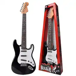 Walmart Kids Electric Guitar Toy Real Guitar Experience for Children Music Instrument (Black) offer