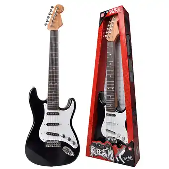 Walmart Kids Electric Guitar Toy Real Guitar Experience for Children Music Instrument (Black) offer