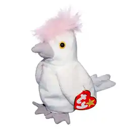 Walmart Ty Beanie Baby: Kuku the Cockatoo | Stuffed Animal | MWMT offer