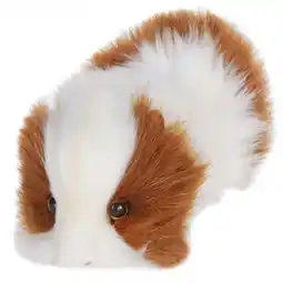 Walmart Hansa Brown and White Guinea Pig Plush Toy offer