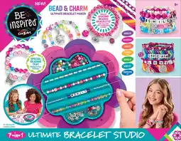 Walmart Cra-Z-Art Be Inspired Ultimate Bracelet Studio, 41 Piece Unisex Kit for Ages 8 and up offer