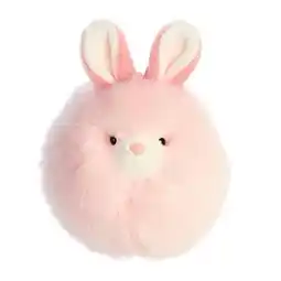 Walmart Aurora 5 in. Vibrant Spring Bunny Puff Decorative Charm Endless Fun Stuffed Animal Plush Toy, Pink offer