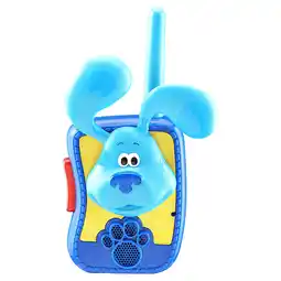 Walmart Blue's Clues & You Character Walkie Talkies with Extended Range and Static Free Fun offer