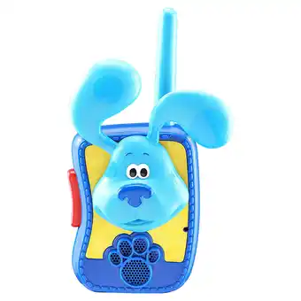 Walmart Blue's Clues & You Character Walkie Talkies with Extended Range and Static Free Fun offer