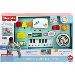 Walmart Fisher-Price Fisher-Price Laugh & Learn Mix & Learn DJ Table offer