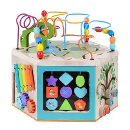 Walmart Preschool Play Lab 7-in-1 Activity Learning Octagon offer