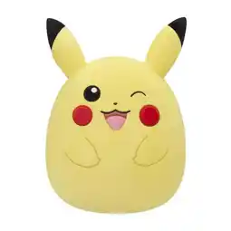 Walmart Squishmallows Pokemon 12 inch Winking Pikachu offer