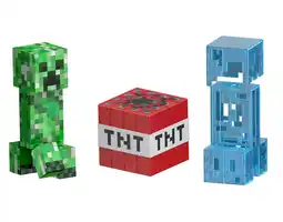 Walmart Minecraft Diamond Level Creeper, 5.5-inch Collector Action Figure with Die-Cast Accessories offer