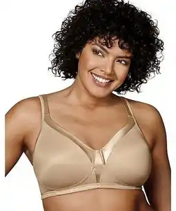 Walmart Playtex-Playtex 18 Hour Silky Soft Smoothing Wirefree Bra-Nude-46B offer