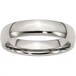 Walmart Stainless Steel 5mm Polished Band offer